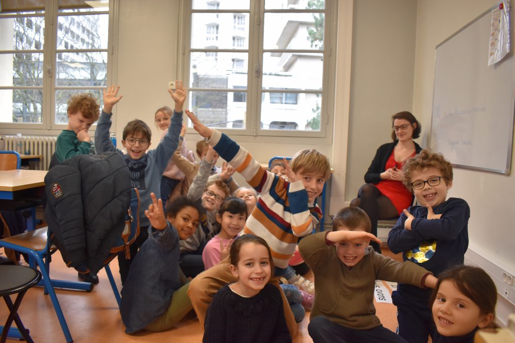 photo classe CE1 2020 Photographie de la classe CE1 en 2020