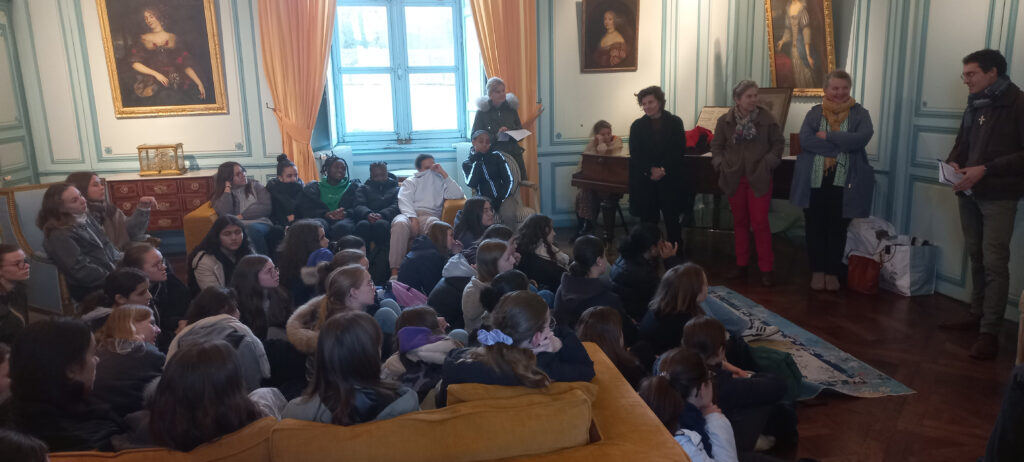 Journée avance au large avec la classe de 3eme