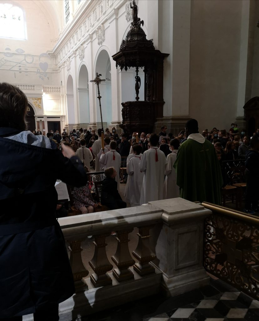 Photo de la messe de rentrée