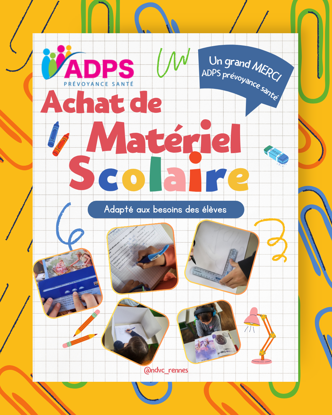 Merci à APDS prévoyance santé