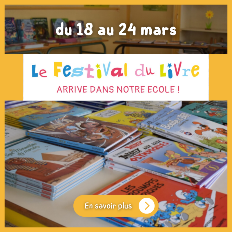 Le Festival du livre 2024 à l'ensemble Scolaire Notre Dame du Vieux Cours.