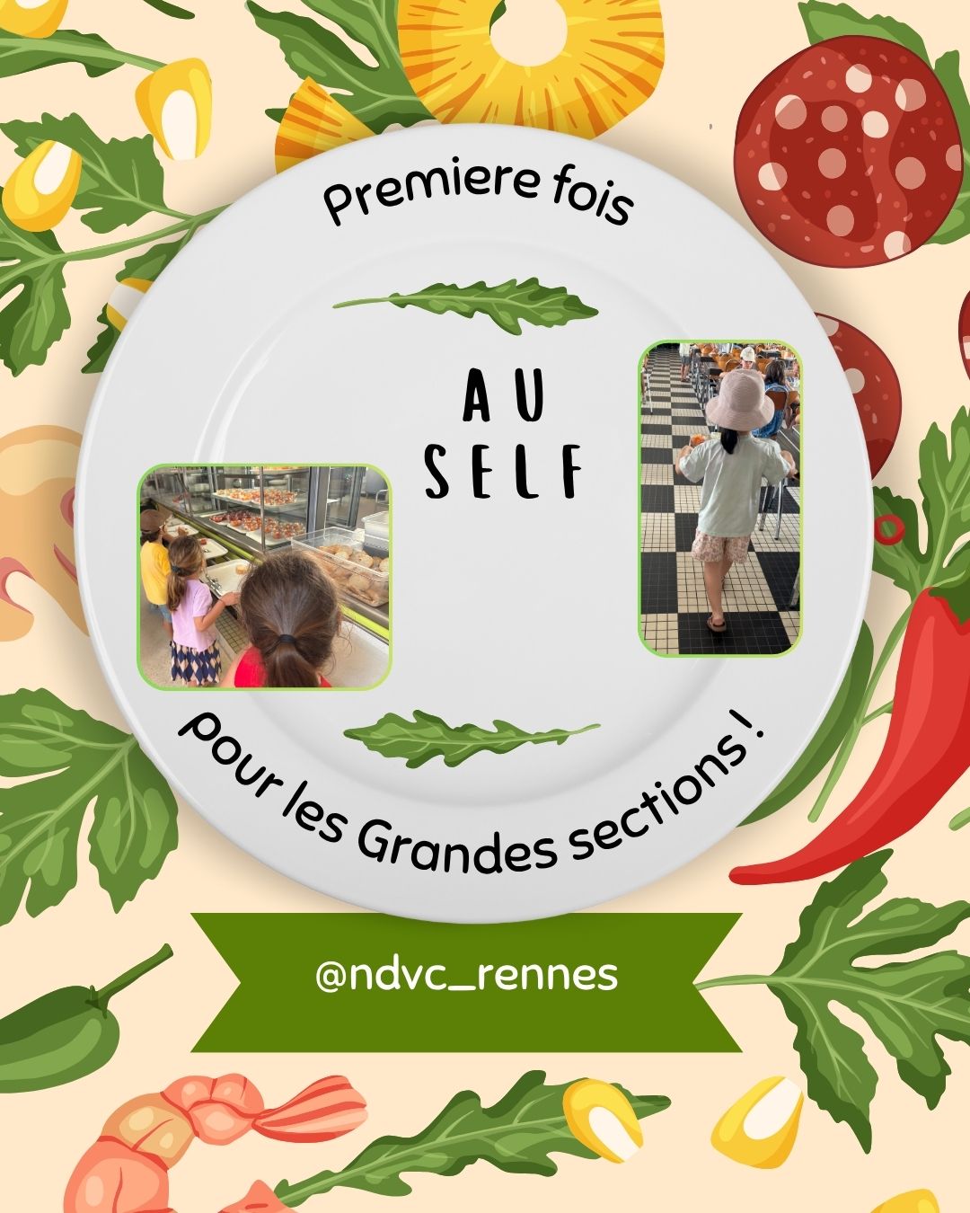 Première fois au self