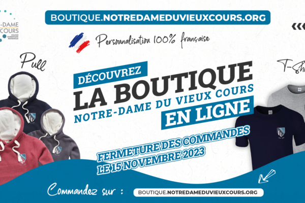 ouverture de la boutique en ligne ndvc 2023